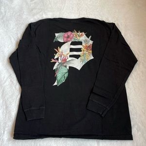 Youth Primitive Skateboards Long Sleeve Shirt - M